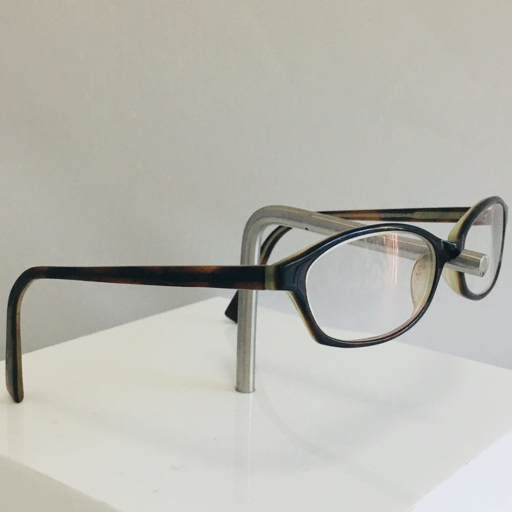 Oliver Peoples Raquel Brown Tortoise Eyeglasses